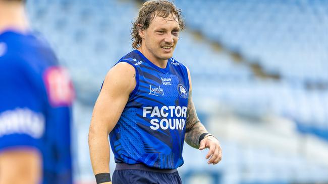 Mann has been a key figure in attack for the Bulldogs. Picture: Thomas Lisson