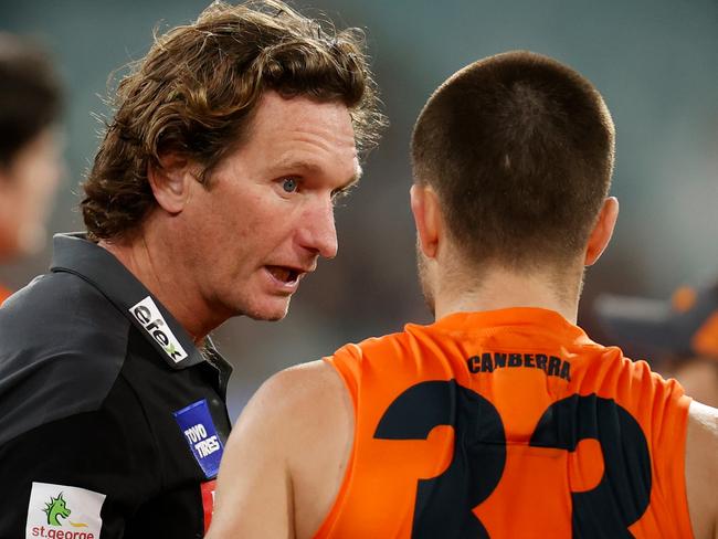 Hird will return to the AFL media as a panellist for Footy Classified after staying out of the spotlight since the Bombers’ drug saga barring a part-time coaching stint at GWS in 2022. Picture: Michael Willson / Getty Images