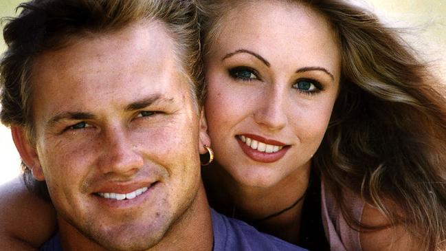 Tony Modra and wife