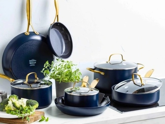 GreenPan 15 Piece Cookware Set. Picture Myer.