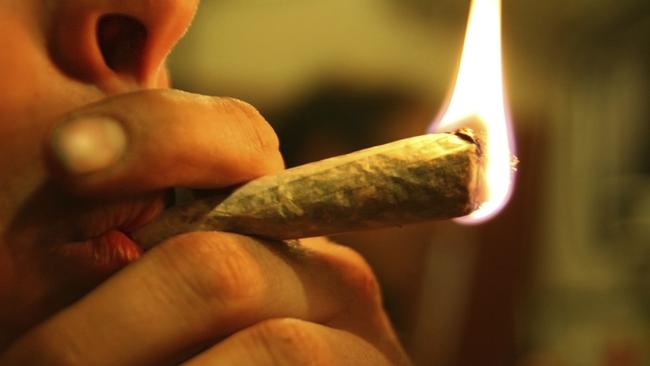 A car thief has blamed his stealing on having bad mates and smoking too much weed.