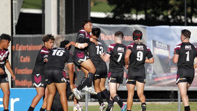 The Walters Cup Grand Final between Marsden State High and Palm Beach Currumbin State High at Langlands Park. (Image/Josh Woning)