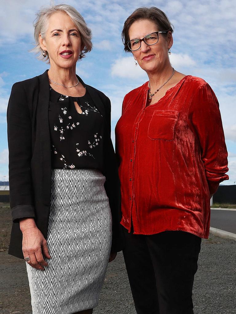 Greens deputy leader Rosalie Woodruff and leader Cassy O'Connor. Picture: Nikki Davis-Jones