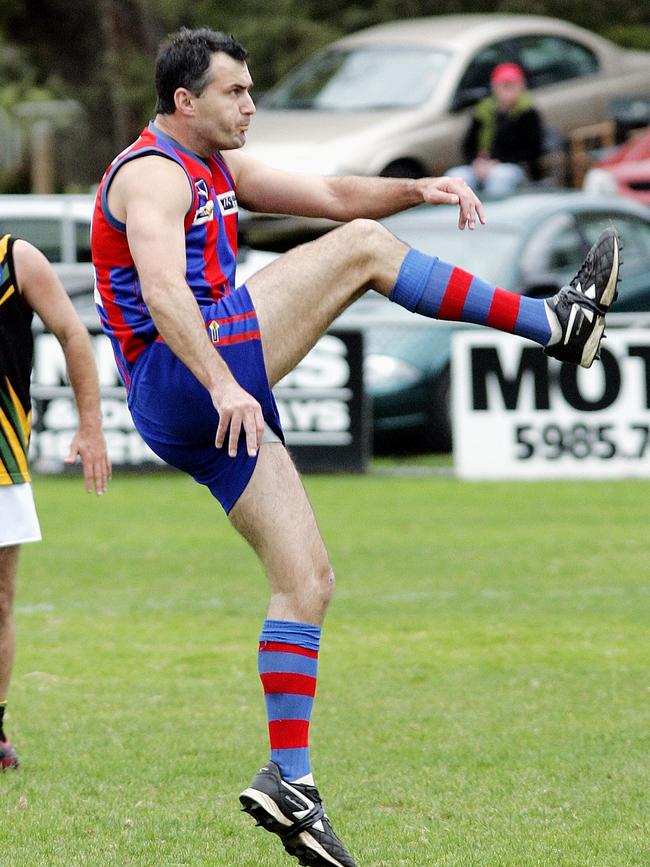 Stephen Ryan as a Rye player.