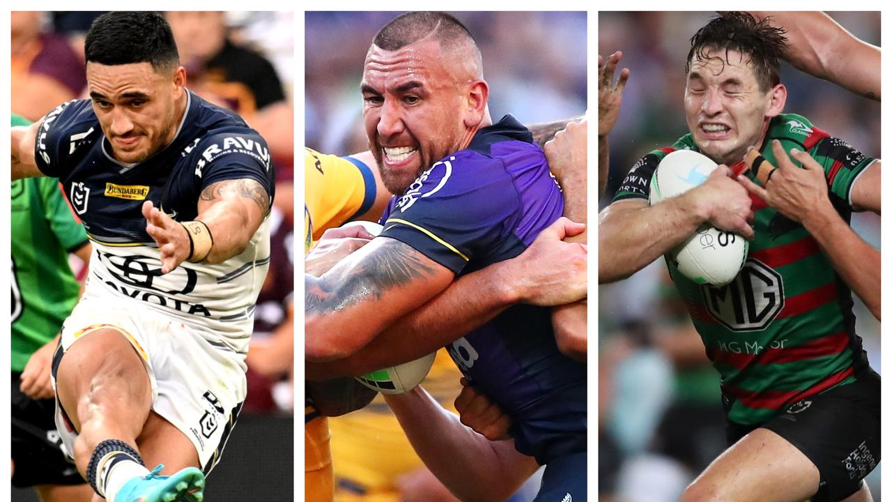 Valentine Holmes, Nelson Asofa-Solomona and Cameron Murray. Getty.