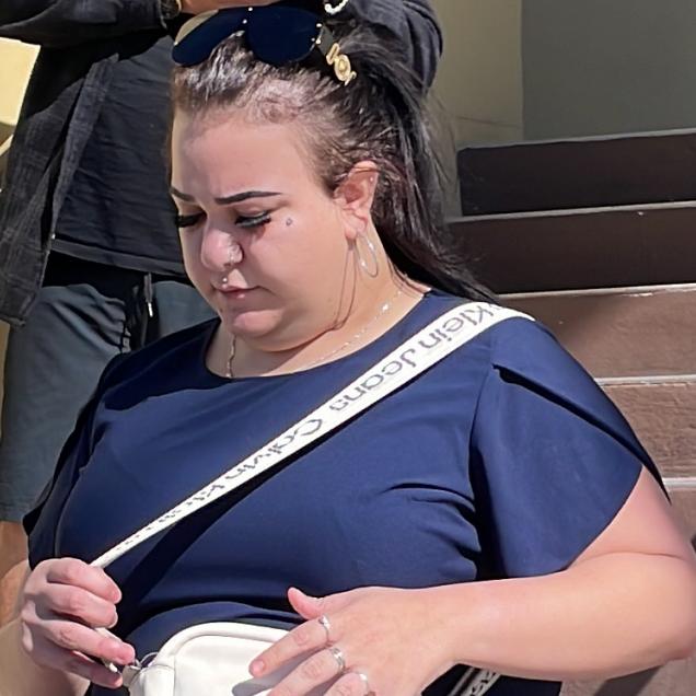 Collette Hannah Burt leaving Mackay Magistrate Court on Monday, July 22, 2024. Photo: Zoe Devenport