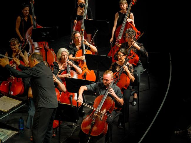 Darwin Symphony Orchestra DSO Artistic Director and Chief Conductor Jonathan Tooby has announced 2025 will be his last season with the orchestra. Picture: Hannah Herbert/Supplied.