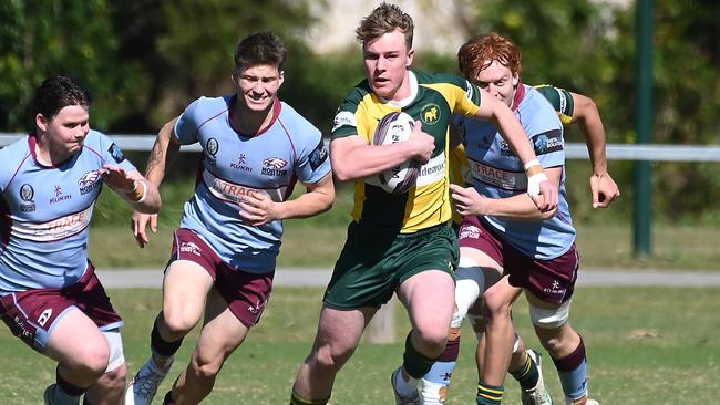 Campbell King. Club rugby Norths v Wests – colts Saturday July 13, 2024. Picture, John Gass