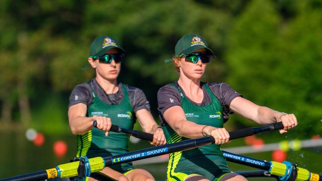 Can Australia do what they haven’t been able to in Paris? Picture: Vera Buscu/Rowing Australia