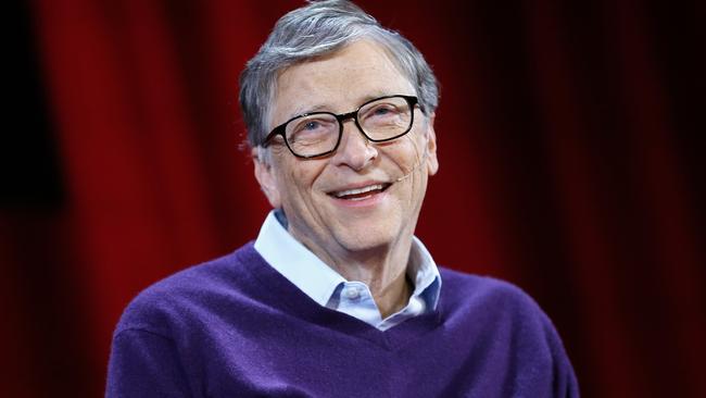 Microsoft billionaire Bill Gates said in September that a better way to make changes was to invest in disruptive technologies that slow carbon emissions. Picture: Getty Images