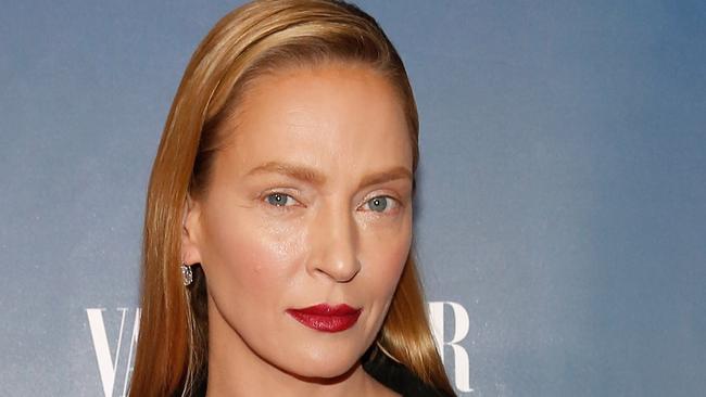 NEW YORK, NY - FEBRUARY 09: Actress Uma Thurman attends "The Slap" New York Premiere Party at The New Museum on February 9, 2015 in New York City. (Photo by Robin Marchant/Getty Images)