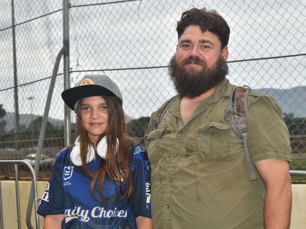 <p>Jessica and Cheyne Roberts at the McCosker Rocky Speedway's Modified Sedans Cattle Cup at the Rockhampton Showgrounds on February 24, 2024.</p>