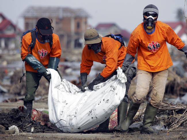 An estimated 230,000 people from 15 countries died. Picture: ADH/Stefan Trappe