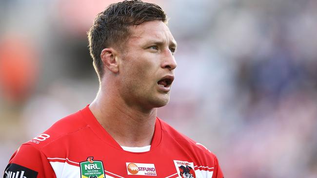 Tariq Sims has re-signed with the Dragons. Picture: Getty Images