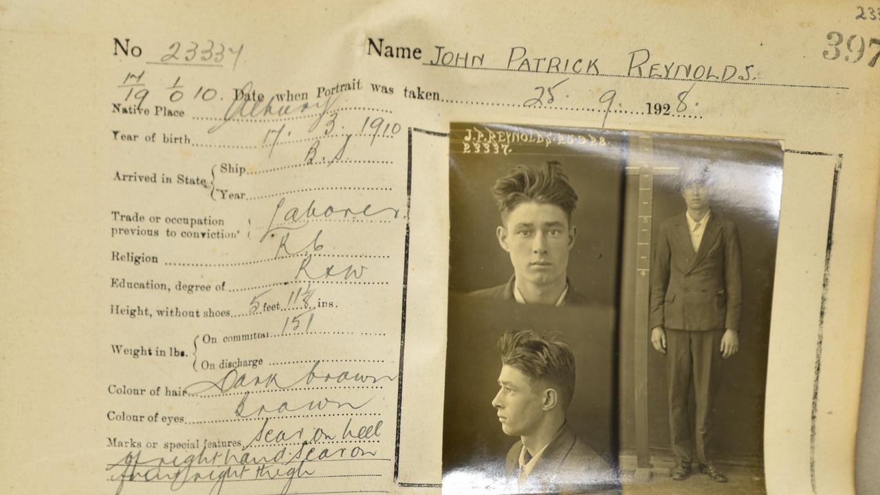 John Patrick Reynolds was a suspect in the double murder of sisters in 1928. Picture: NSW State Archives