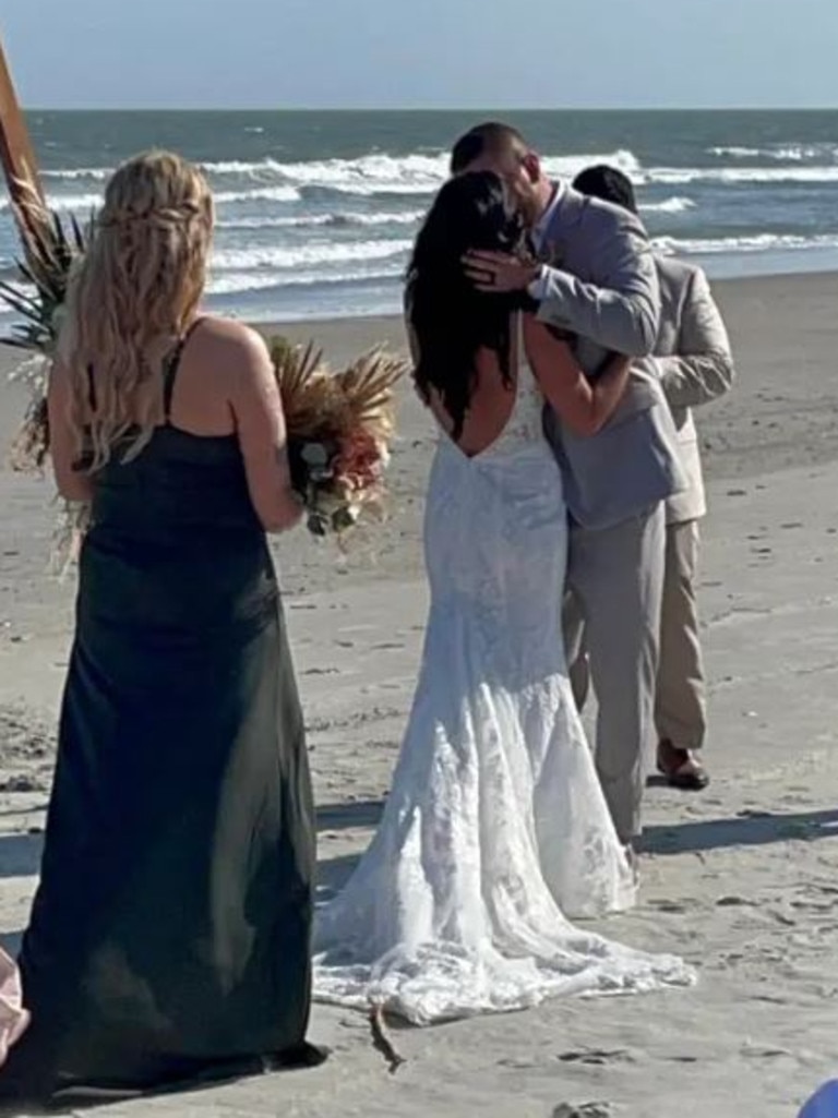 The bride’s devastated sister said the wedding had been ‘the best day’ of her life. Picture: Facebook