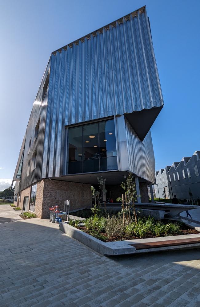 The official opening of the University of Tasmania's $45.5m River's Edge building, part of the Northern Transformation relocation of the campus from Newnham to Inveresk. Picture: Alex Treacy