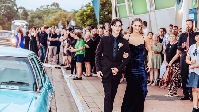 The students of St James Lutheran College celebrate their formal at the Hervey Bay Boat Club. Photo: Lisa Maree Carter Photography