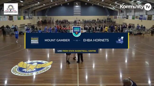 Replay: Mount Gambier v EHBA (U18 Men Div 1) - SA Country Basketball Under-18 Championships Day 1