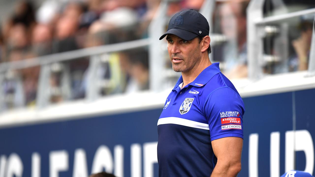 Bulldogs coach Trent Barrett. Picture: NRL Photos