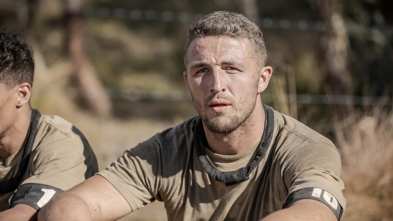 Sam Burgess for SAS finale episode.