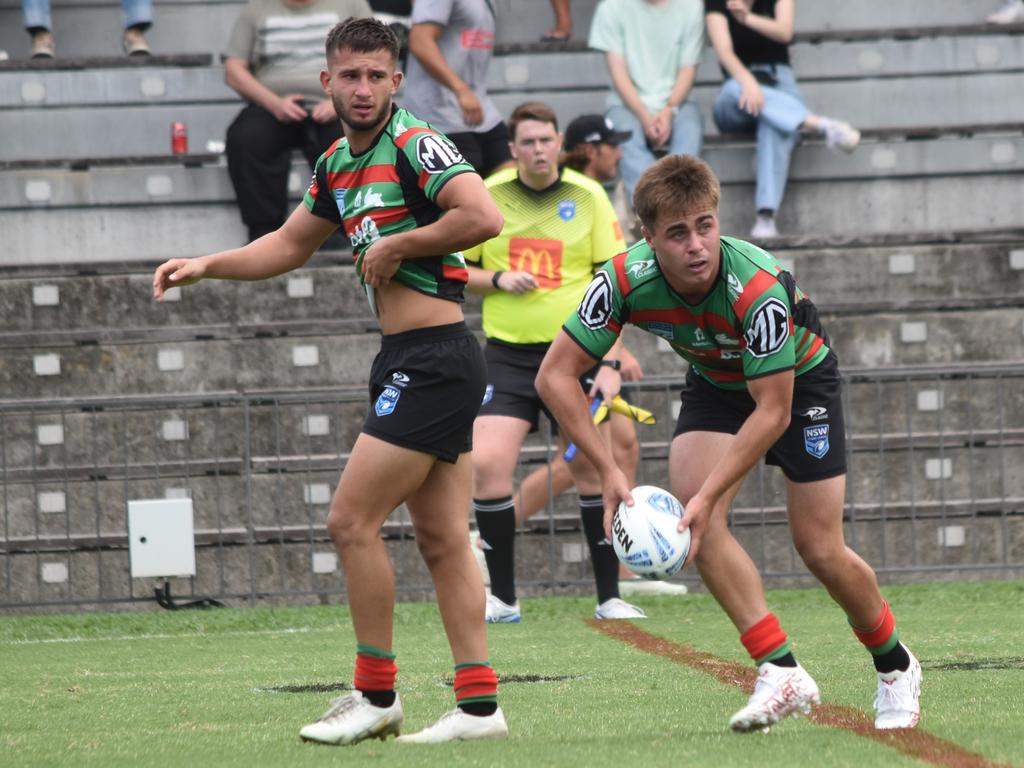 Yasin Kuscu (left) and Matthew Humphries. Picture: Sean Teuma