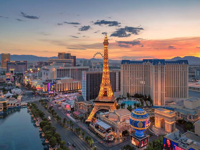 Las Vegas is one of the top tourist destinations in the world, but not as good as the Bellarine. Picture: Istock