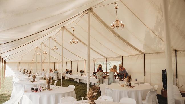 It was all hands on deck as friends and family helped make Adam and Rupert's wedding day a beautiful day to remember. Photo: Tessa Cox Photography.