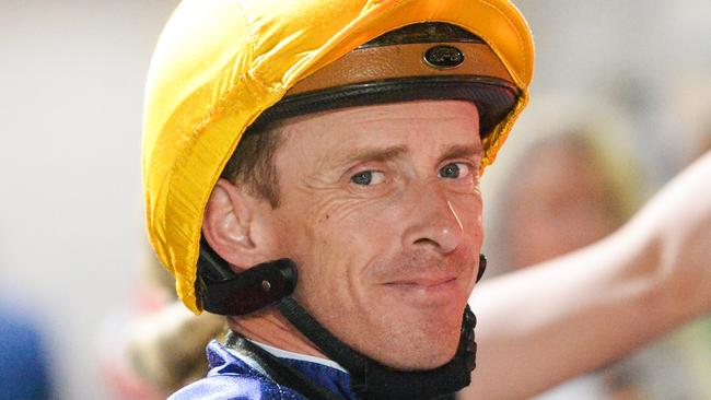 Daniel Moor after winning the Ladbrokes Form Genius Handicap at Cranbourne Racecourse on December 13, 2024 in Cranbourne, Australia. (Photo by Ross Holburt/Racing Photos via Getty Images)