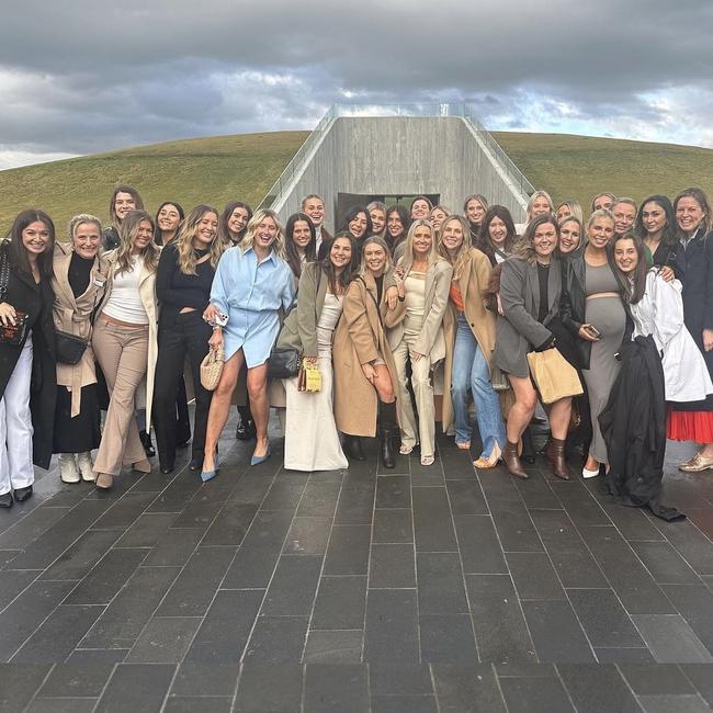 Collingwood WAGS enjoyed a recent girls’ trip to Hubert Estate.