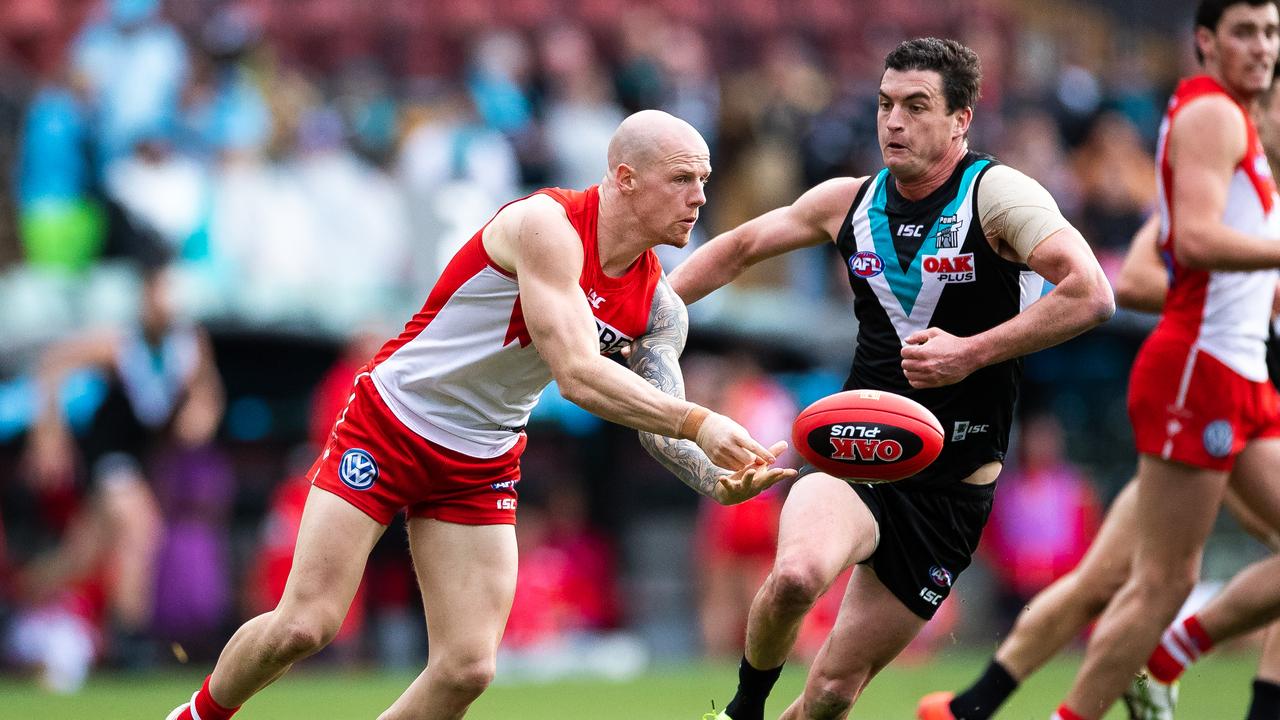Zak Jones may have played his last game for the Sydney Swans.