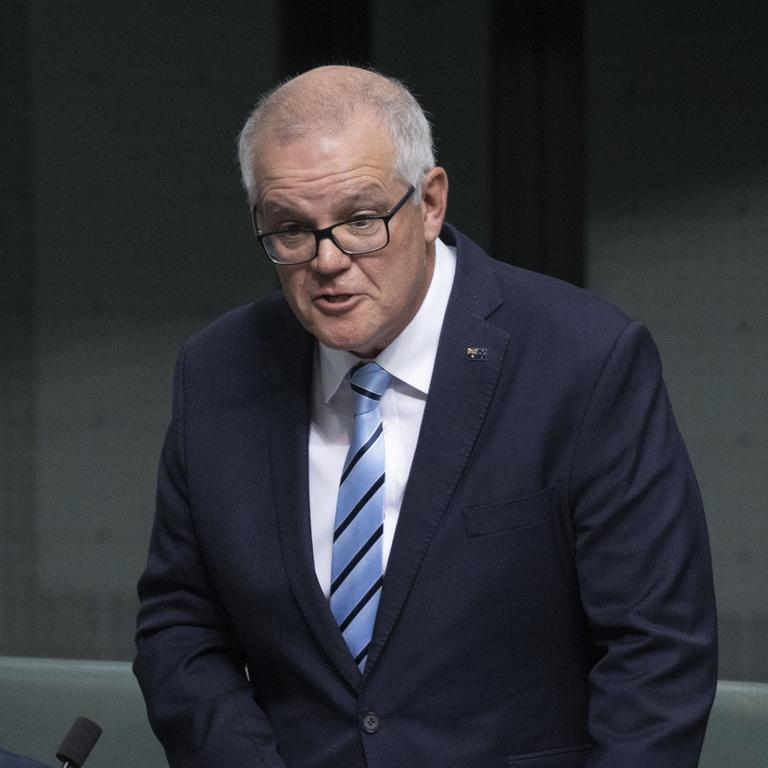 Former Prime Minister Scott Morrison. Picture: NCA NewsWire / Gary Ramage