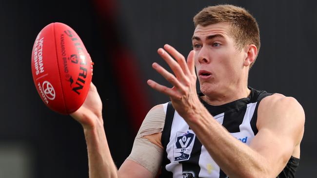 Mason Cox wants more regular senior game time. Pic: Michael Klein