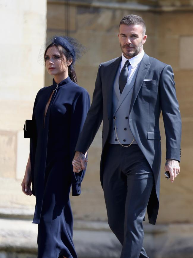 Celebrity biographer Tom Bower also claims Meghan Markle was “irritated” by Victoria Beckham’s greater wealth. Picture: Getty Images