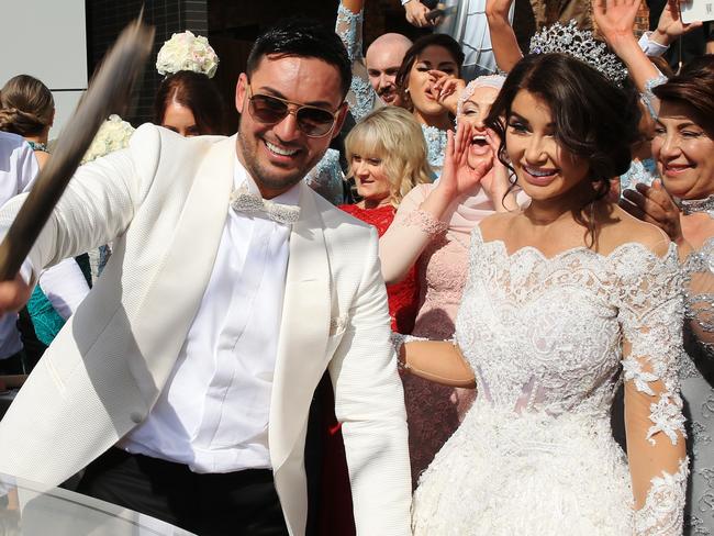 Salim Mehajer’s lavish wedding involved helicopters, supercars, motorbikes, fighter jets a dancing drummers.