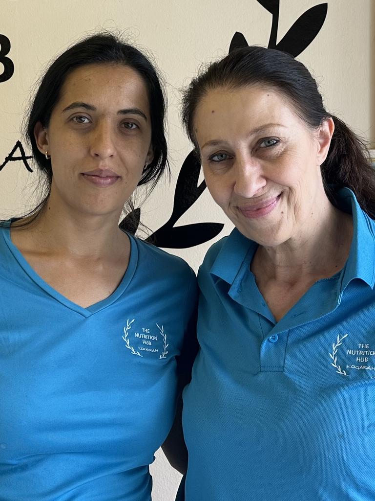 Iliana Koleva (right) said cost-of-living pressures was her main concern. Picture: NewsWire.