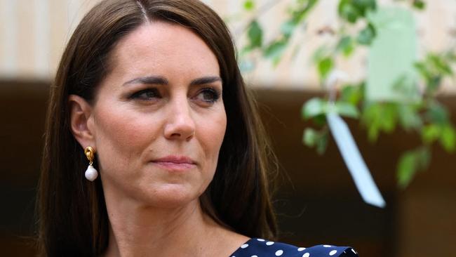 Catherine, Princess of Wales visited Hope Street, a charity supporting women in the justice system. Picture: Daniel Leal/Pool/AFP