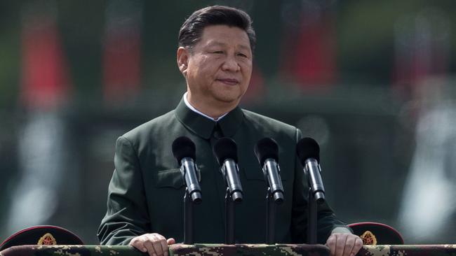 China's President Xi Jinping has ‘cleaned out’ senior domestic security officials and police chiefs. Picture: AFP