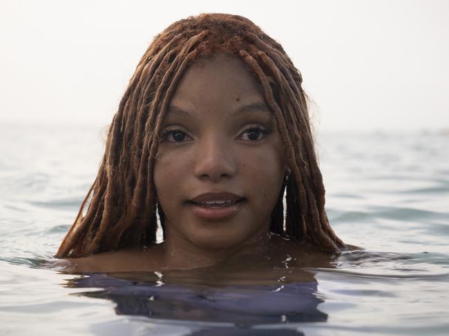 Halle Bailey as Ariel in Disney's live-action THE LITTLE MERMAID. Photo by Giles Keyte. Ã‚Â© 2023 Disney Enterprises, Inc. All Rights Reserved.