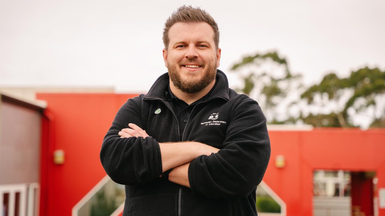 Daniel Edwards teacher at Montello Primary School in Burnie who has received the 2024 Prime Minister's Prize for Excellence in Science Teaching in Primary Schools. Picture: Supplied