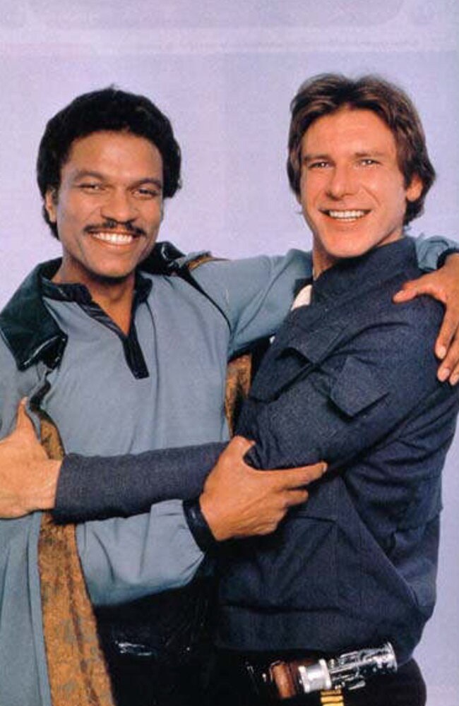 Billy Dee Williams and Harrison Ford were the original space crusaders.