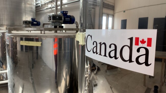 Canadian milk plant a sign of Ukrainian resilience