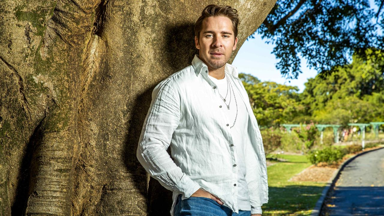 Actor Hugh Sheridan is in Brisbane for Brisbane Festival. Picture: Richard Walker