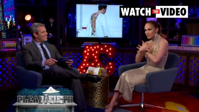 J.Lo disses Ben Affleck's tattoo (Andy Cohen)