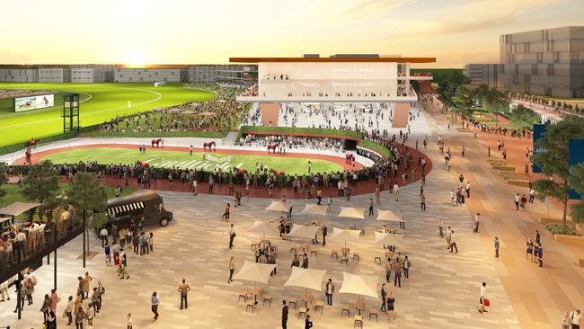 Caulfield racecourse is poised to undergo a $300 million transformation.