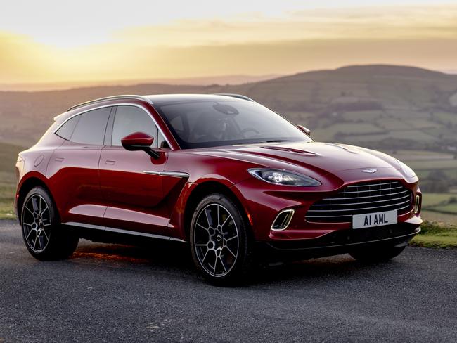 EMBARGO FOR TWAM 7 NOV 2020 Aston Martin SUV Pic : supplied