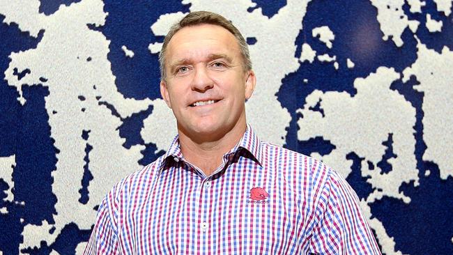 Photo at cbus Stadium of Broncos boss Paul White ahead of his appearance on ABC's Australian Story on Monday night. Photo: Richard Gosling