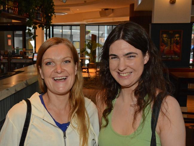 Anette Myren and Laura O'Brien at Australia Day celebrations at Cavill Hotel, Surfers Paradise. Picture: Regina King
