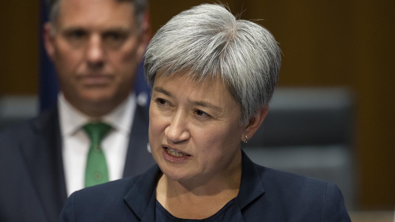 Foreign Affairs Minister Penny Wong confirmed on Friday that Dr Elliott had been freed. Picture: NCA NewsWire / Martin Ollman