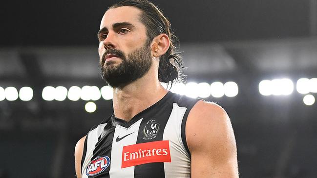 Brodie Grundy has not been the player he once was in recent times. Picture: Getty Images